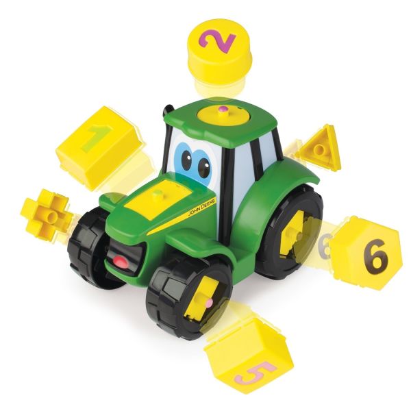 T46654 - Johny Tractor JOHN DEERE el tractor formas y figuras - 1