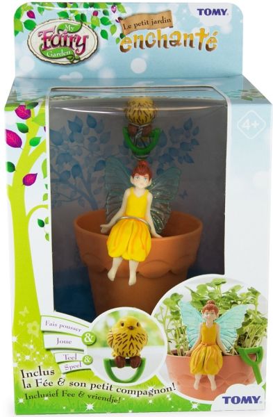 TE72911J - Caja Jardín Encantado - Hada Alegría Amarilla - 1