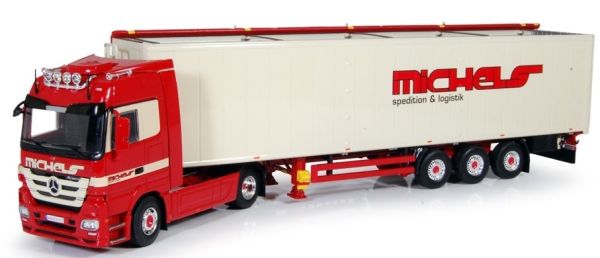 TEK61735 - MERCEDES BENZ ACTROS LH MP3 4x2 con Piso Semi Cargo Michels - 1