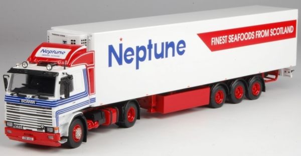 TEK64270 - Remolque frigorífico de 3 ejes SCANIA 142 4x2 con transporte Neptune - 1