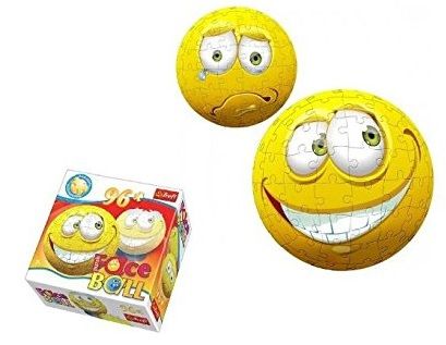 TRF60204 - Puzzle 3D de 96 Piezas Smiley Amarillo - 1