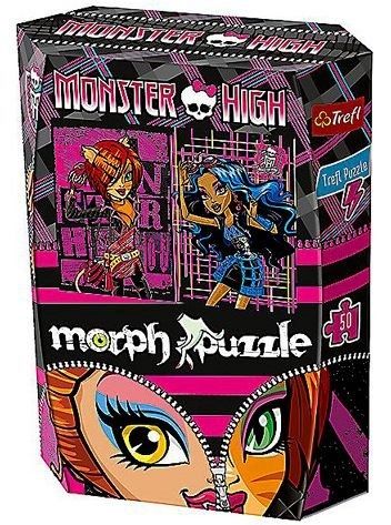 TRF35303 - Puzzle 50 piezas MONSTER HIGH (Toralei y Robecca Steam) 33 x 23 cm - 1