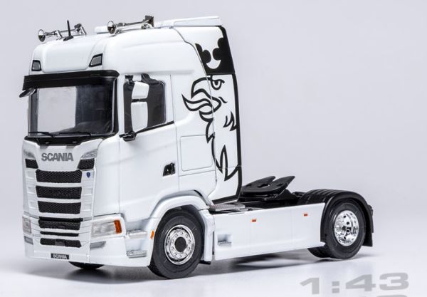 IXOTR234.22 - Scania decorado en blanco 2020 Serie S 4x2 - 1