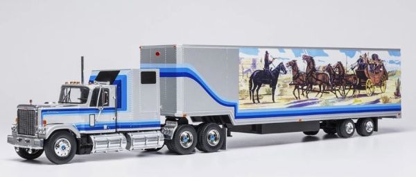 IXOTTR039.22 - GMC General 6x4 con remolque 2 Essieux 1980 Argent - 1