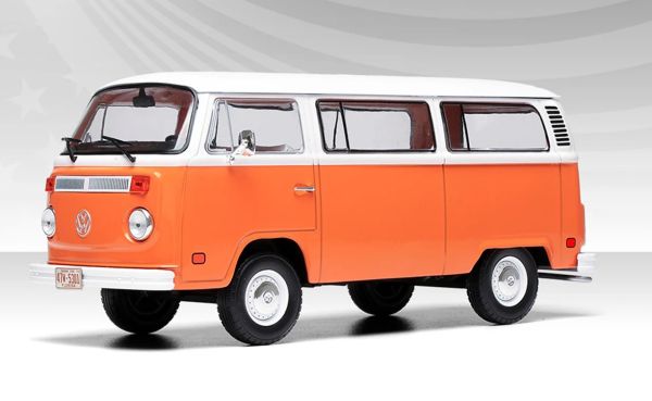 IXO-U24RDC002 - VOLKSWAGEN Autobús 1974 Naranja y Blanco - 1
