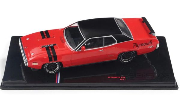 IXO-U43RDC005 - PLYMOUTH GTX Rojo 1971 - ROJO RALLEY - EDICIÓN USA - 1
