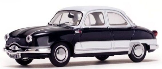 VIT23595 - PANHARD Dyna Z12 grand standing 1957 en blanco y negro - 1