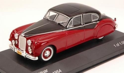 WBX131 - JAGUAR MK VII RHD 1954 rojo y negro - 1