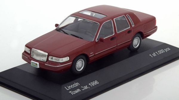 WBX133 - LINCOLN Town Car 1996 rojo metalizado - 1