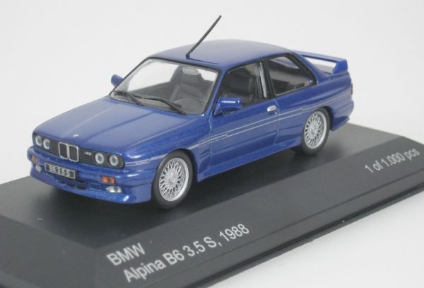 WBX157 - BMW Alpina B6 3.5 S 1988 azul metálico - 1