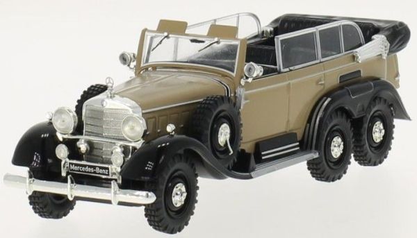 WBX158 - MERCEDES BENZ G4 (W31) 1938 descapotable beige 2 ejes traseros - 1