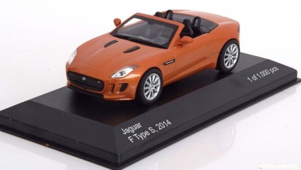 WBX166 - JAGUAR F-Type S 2014 descapotable naranja - 1
