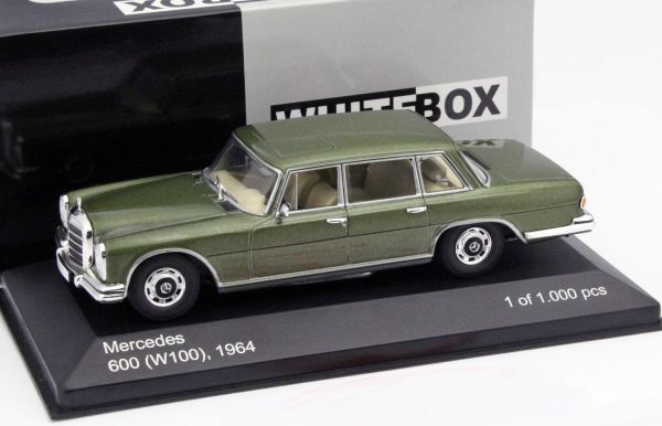 WBX176 - MERCEDES BENZ 600 (W100) 1964 verde metalizado - 1