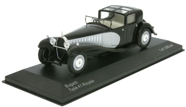WBX221 - BUGATTI Type 41 Royale 1928 lado gris negro - 1