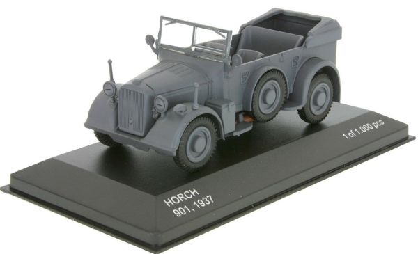 WBX257 - HORCH 901 cabriolet 1937 versión militar gris - 1
