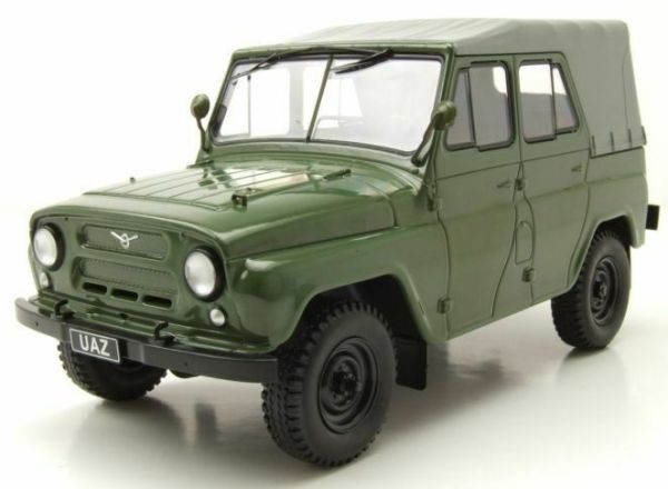 WBXWB124042 - UAZ 469 4x4 1975 lona gris verde oliva - 1