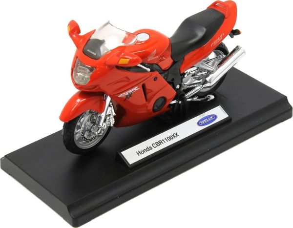 WELH19660PWC - Moto HONDA CBR 1100 XX roja - 1