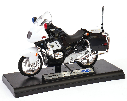 WEL12150PWB - BMW R1100 RT Police Vision Patrullas de motocicletas estadounidenses en las carreteras estadounidenses - 1