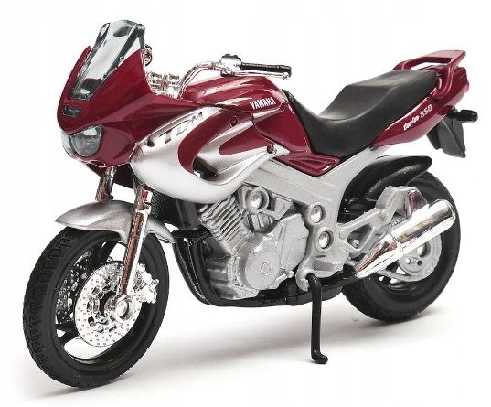 WELY19660PWD - Moto YAMAHA TDM 850 roja y gris - 1