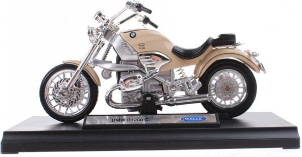 WELB19660PWC - Motocicleta crema BMW R1200 C - 1