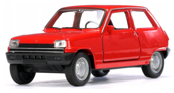 WELRE49720WI - RENAULT 5 modelo fricción rojo - 1