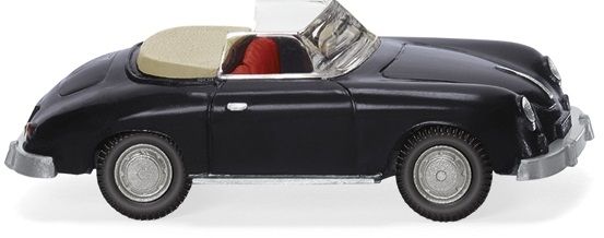 WIK016039 - PORSCHE 356 Descapotable Negro - 1