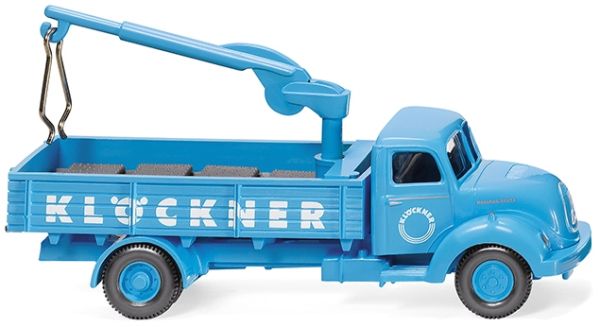 WIK042603 - Plataforma MAGIRUS Sirius con grúa de descarga KLÖCKNER - 1