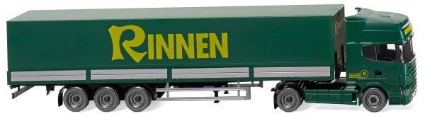 WIK051804 - SCANIA 4x2 R420 Topline Rinnen con carrocería semirrígida de 3 ejes - 1