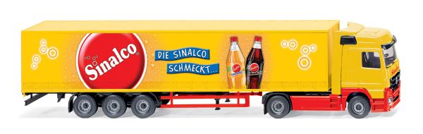 WIK053706 - MERCEDES BENZ Actros 4x2 con semi lona 3 ejes Sinalco - 1