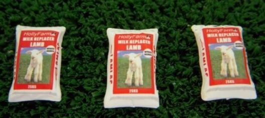 WM033F - 3 Bolsas de leche en polvo para anillos - Diecast - 1