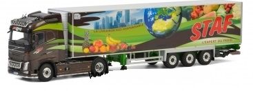 WSI01-2627 - Remolque frigorífico de 3 ejes VOLVO FH4 Globetrotter 4x2 con STAF - 1