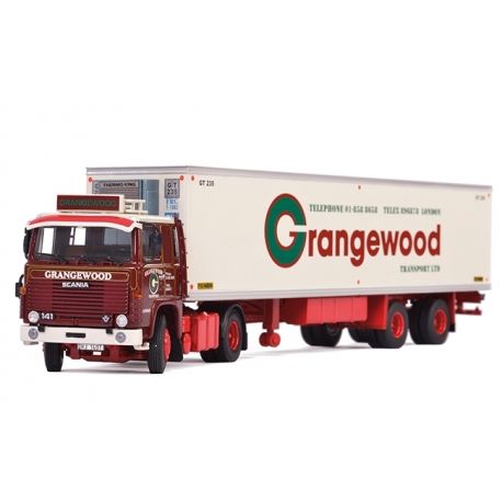 WSI01-2108 - SCANIA 141 Con remolque frigorífico de 2 ejes GRANGEWOOD - 1