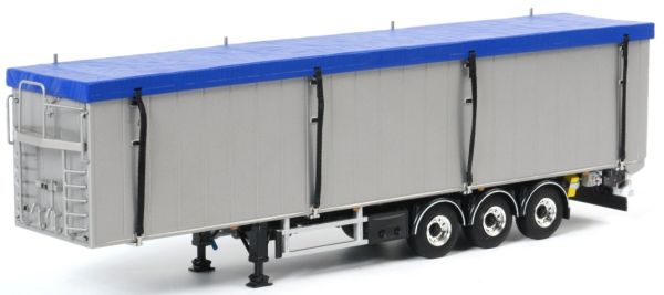 WSI03-1067 - Remolque de lona de piso móvil de 3 ejes - 1