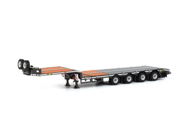 WSI04-1140 - Portamáquinas extensible de 4 ejes BROSHUIS negro - 1