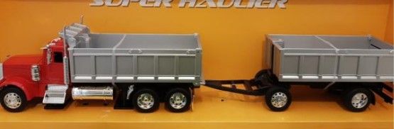 WEL39944-2G - Camión volquete PETERBILT 379 con remolque volquete - 1