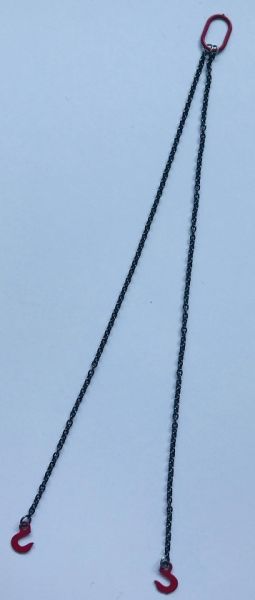 YCC311-R - Cabestrillo De Elevación Con 2 Patas De 12cm Rojo - 1