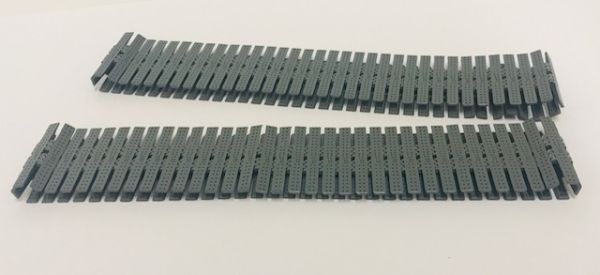 YCC522-1 - Juego de orugas para grua LIEBHERR LR1600 Gris RAL 7012 - 1