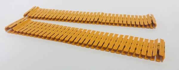 YCC522-3 - Juego de orugas para grua LIEBHERR LR 1600 Amarillo RAL 1007 - 1