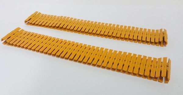 YCC523-3 - Juego de orugas para grua LIEBHERR LR 1750 Amarillo RAL 1007 - 1