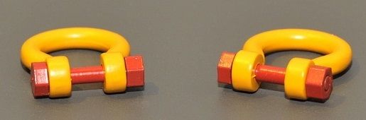YCC638-2 - 2 Grilletes - 500 Toneladas Amarillo - En miniatura - 1