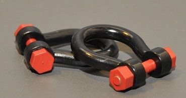 YCC638-3 - 2 Grilletes - 500 Toneladas Negro - Miniatura - 1