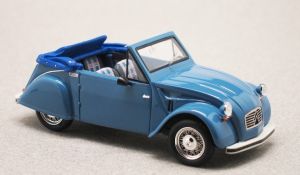 FRANS0018 - CITROEN 2CV Sarhy descapotable 1954 azul - Limitado a 250 ejemplares.