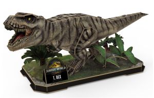 REV00246 - Rompecabezas 3D de 45 piezas - JURASSIC WORLD - T-Rex