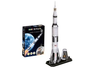 REV00250 - Puzzle 3D de 136 piezas APOLLO 11 Saturn V