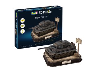 REV00252 - Rompecabezas 3D de 200 piezas, tanque Panzer TIGER I