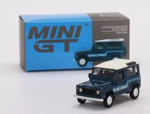 MGT00353-L - LAND ROVER Defender 90 county wagon LHD Azul