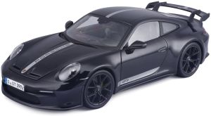 MST36458BKS - Porsche 911 GT3 2022, negro con franjas grises.