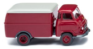 WIK034401 - HANOMAG camión mensajero rojo