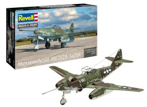 REV03749 - Avión militar MESSERSCHMITT Me262A-1a/U4 para ensamblar y pintar.