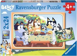 RAV057115 - 2 Puzzles 24 Piezas - ¡Vamos con BLUEY!